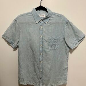 TAYLOR STITCH: The Short Sleeve Jack in Sun Bleached Linen (size M, 40) LIKE-NEW